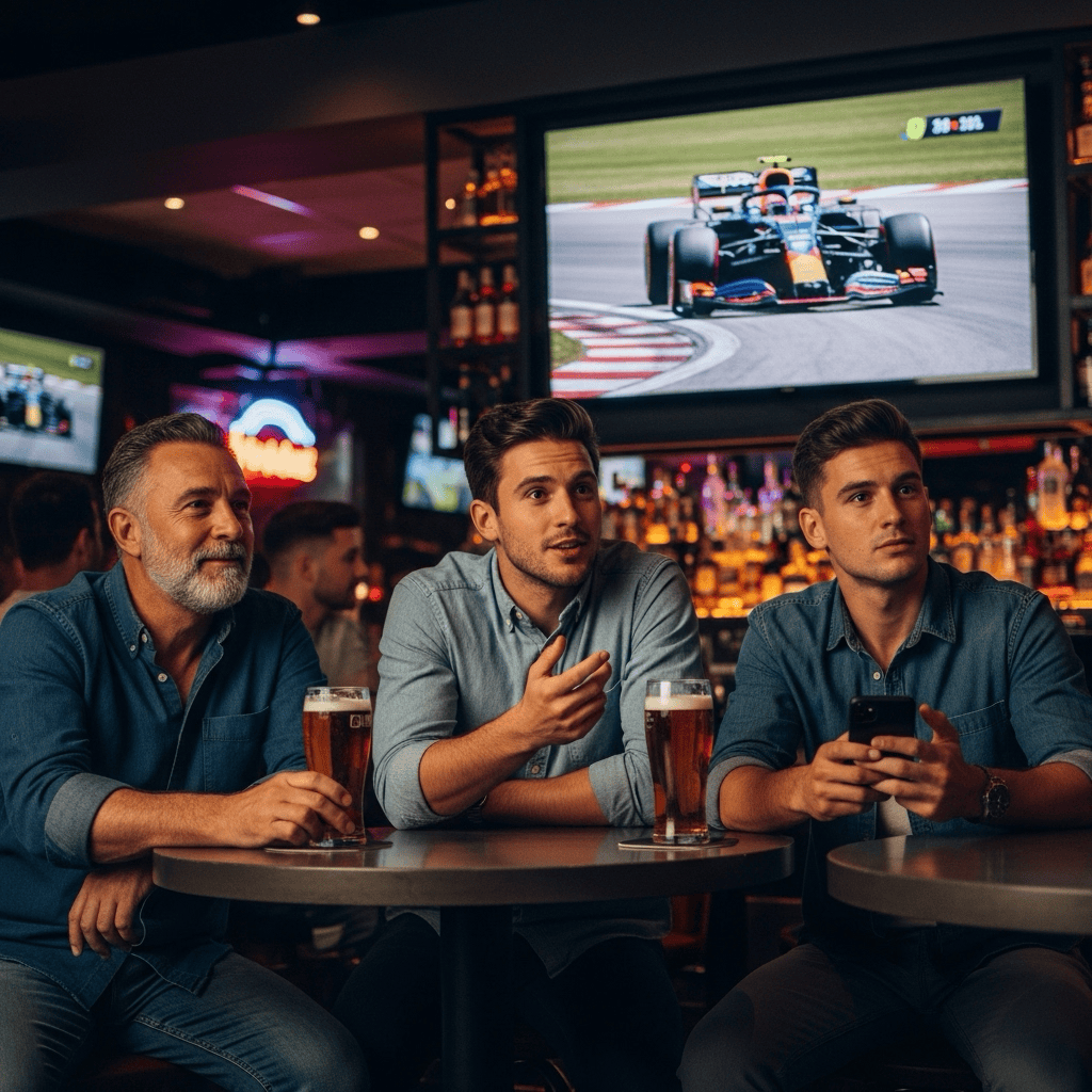 Server dort, wo F1 TV funktioniert