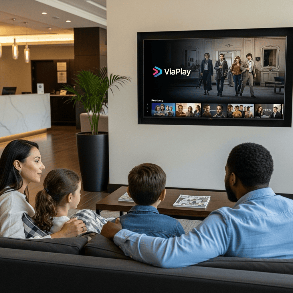 Server in Viaplay-unterstützten Ländern